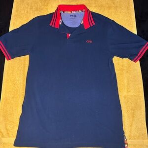Navy Polo Shirt with Red Accents from Princess Cruise Line
